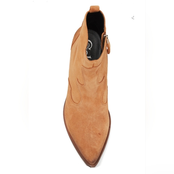 Gorgeous Western Chic Golo Genuine Suede Booties - Picture 3 of 6